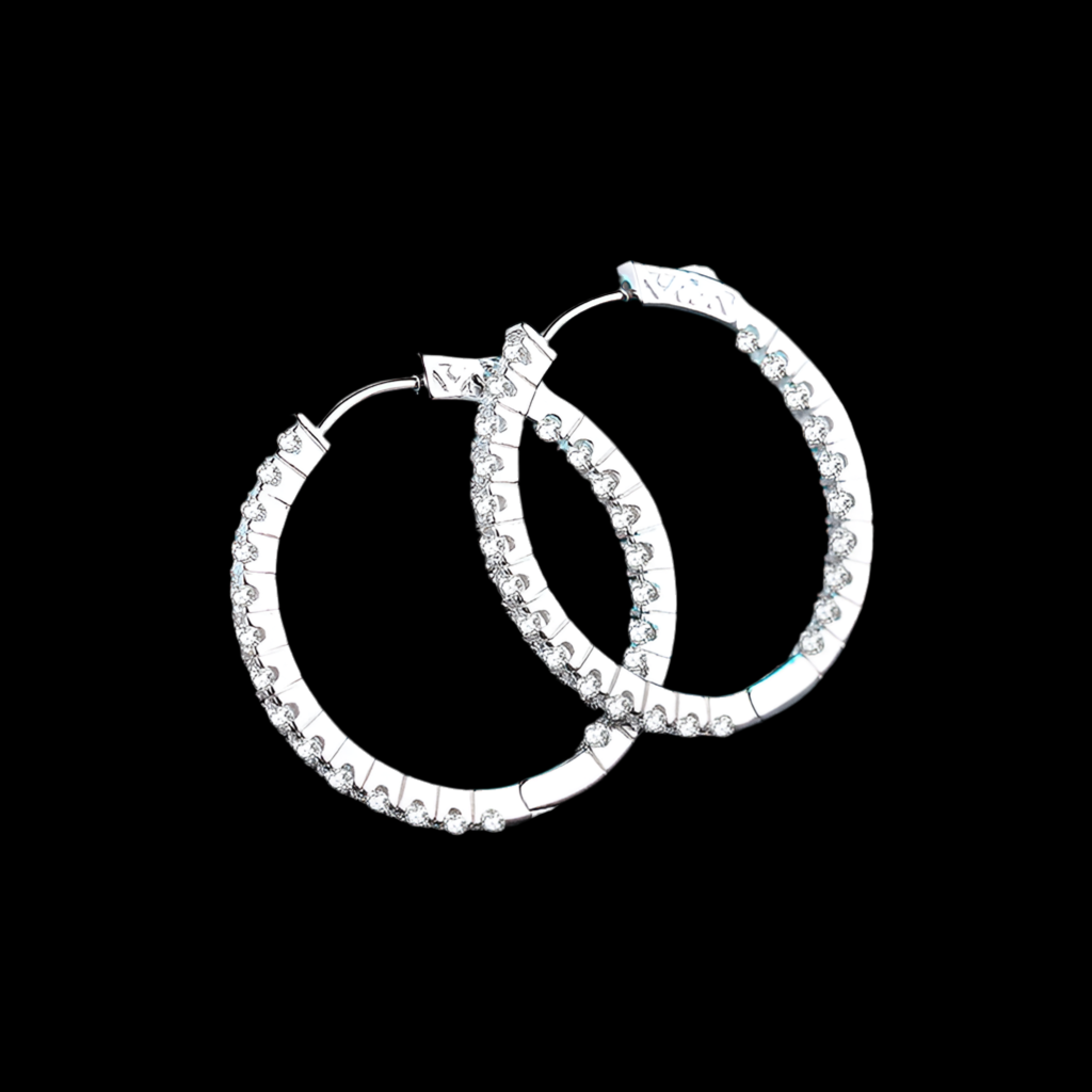 "Boucles d'oreilles en argent sterling tendance pour femmes"